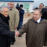 Bouteflika et Khelil à Oran en 2008. New Press